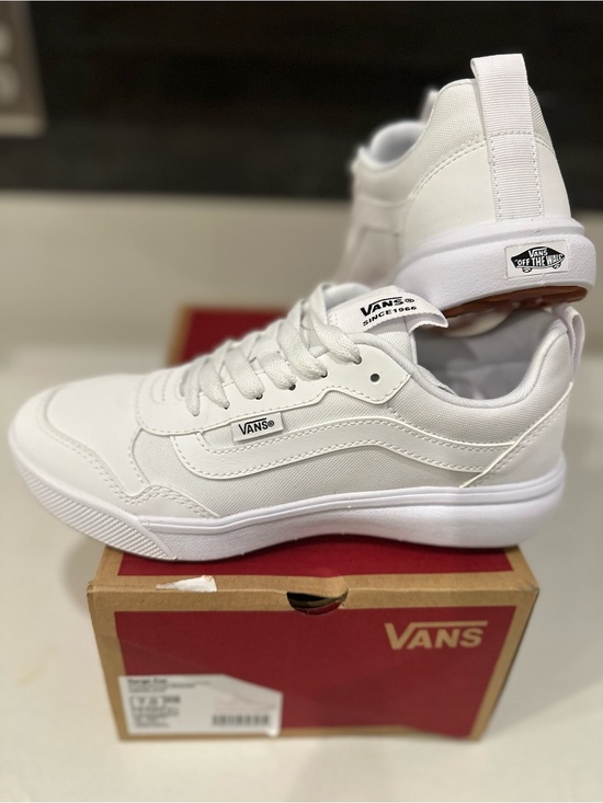 Vans Shoes - Vans Women’s All-White Low-Top Sneakers